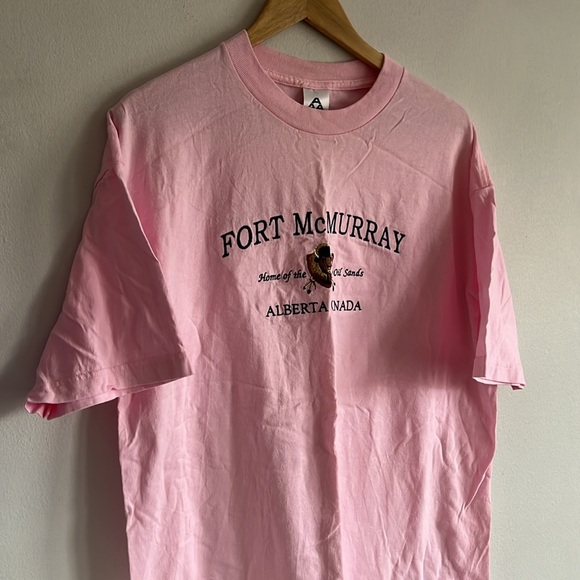 Vintage Fort McMurray T-Shirt / XL / Alberta Canada / Home Of The Oil Sands - Picture 2 of 6